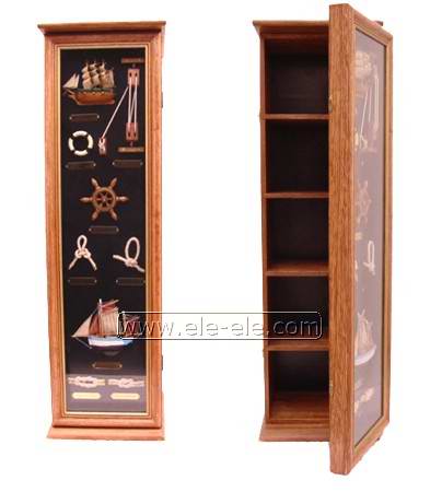 wooden CD rack