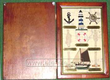 wooden key box