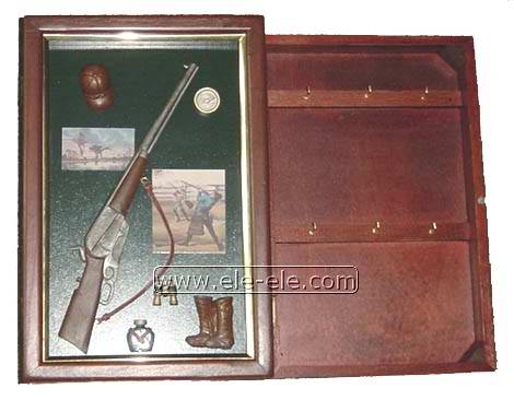 wooden key box