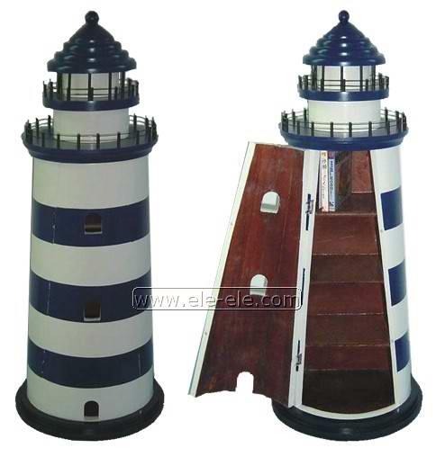wooden lighthouse