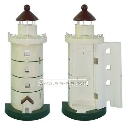 wooden lighthouse