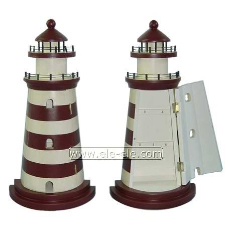 wooden lighthouse