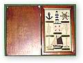 wooden key box