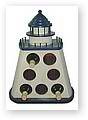 wooden lighthouse