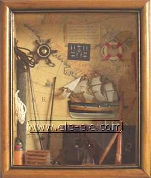 knot board and shadow box