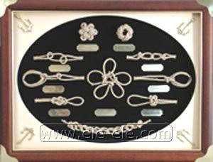 knot board and shadow box