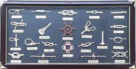 knot board and shadow box