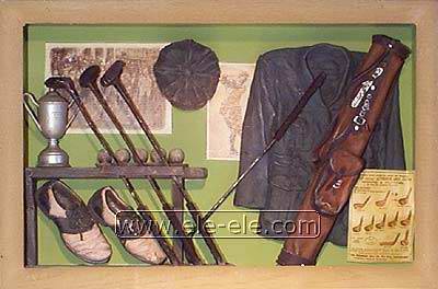 knot board and shadow box