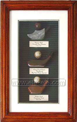 knot board and shadow box