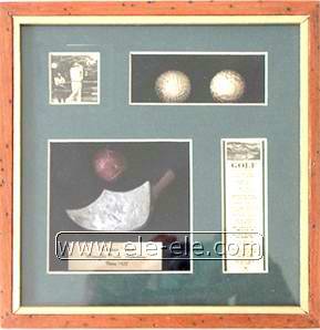 knot board and shadow box