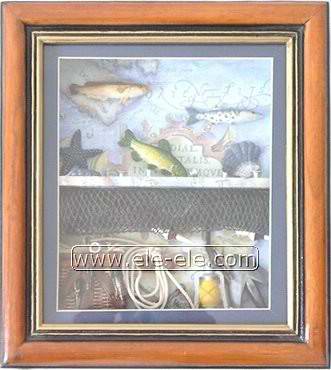 knot board and shadow box