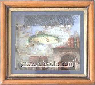 knot board and shadow box