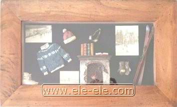 knot board and shadow box