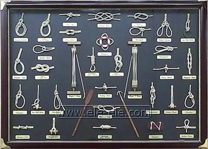 knot board and shadow box