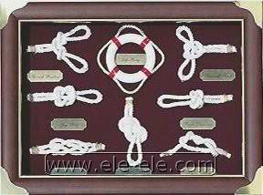 knot board and shadow box