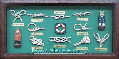 knot board and shadow box