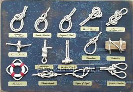 knot board and shadow box