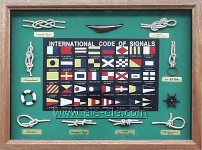knot board and shadow box