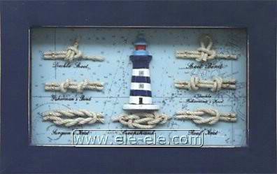 knot board and shadow box