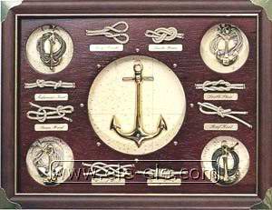knot board and shadow box