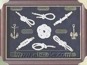 knot board and shadow box