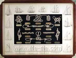knot board and shadow box