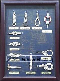 knot board and shadow box