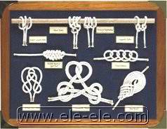 knot board and shadow box