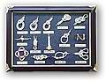 knot board and shadow box