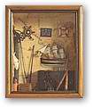 knot board and shadow box