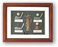 knot board and shadow box