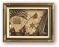 knot board and shadow box