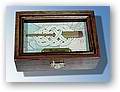 knot board and shadow box