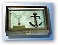 knot board and shadow box