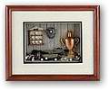 knot board and shadow box