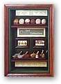 knot board and shadow box