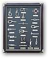 knot board and shadow box