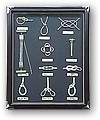 knot board and shadow box