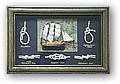 knot board and shadow box