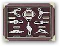 knot board and shadow box