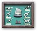 knot board and shadow box