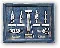 knot board and shadow box
