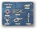 knot board and shadow box