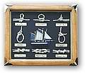 knot board and shadow box