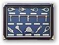 knot board and shadow box