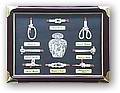 knot board and shadow box