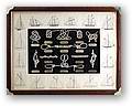 knot board and shadow box