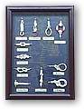 knot board and shadow box