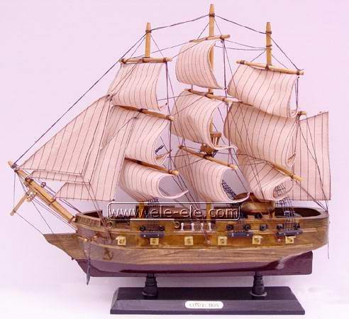 ship model and ship in bottle