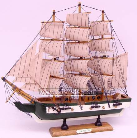 ship model and ship in bottle